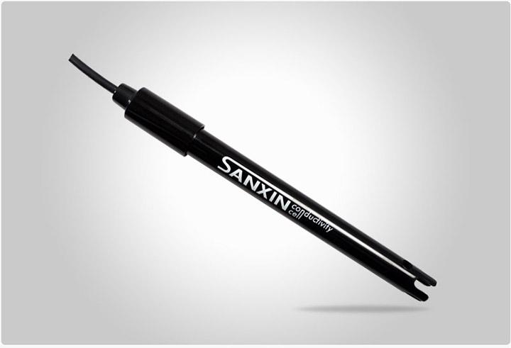 塑壳电导电极(三信MP500系列电极, 4芯插口, K=1)